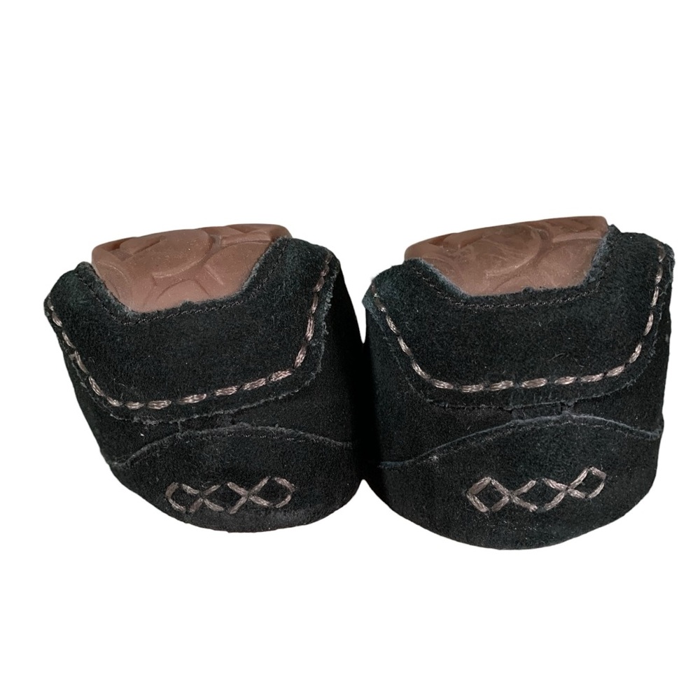 UGG Ansley Black Loafers Slip-Ons with Cozy Sheepskin Lining - Picture 11 of 12